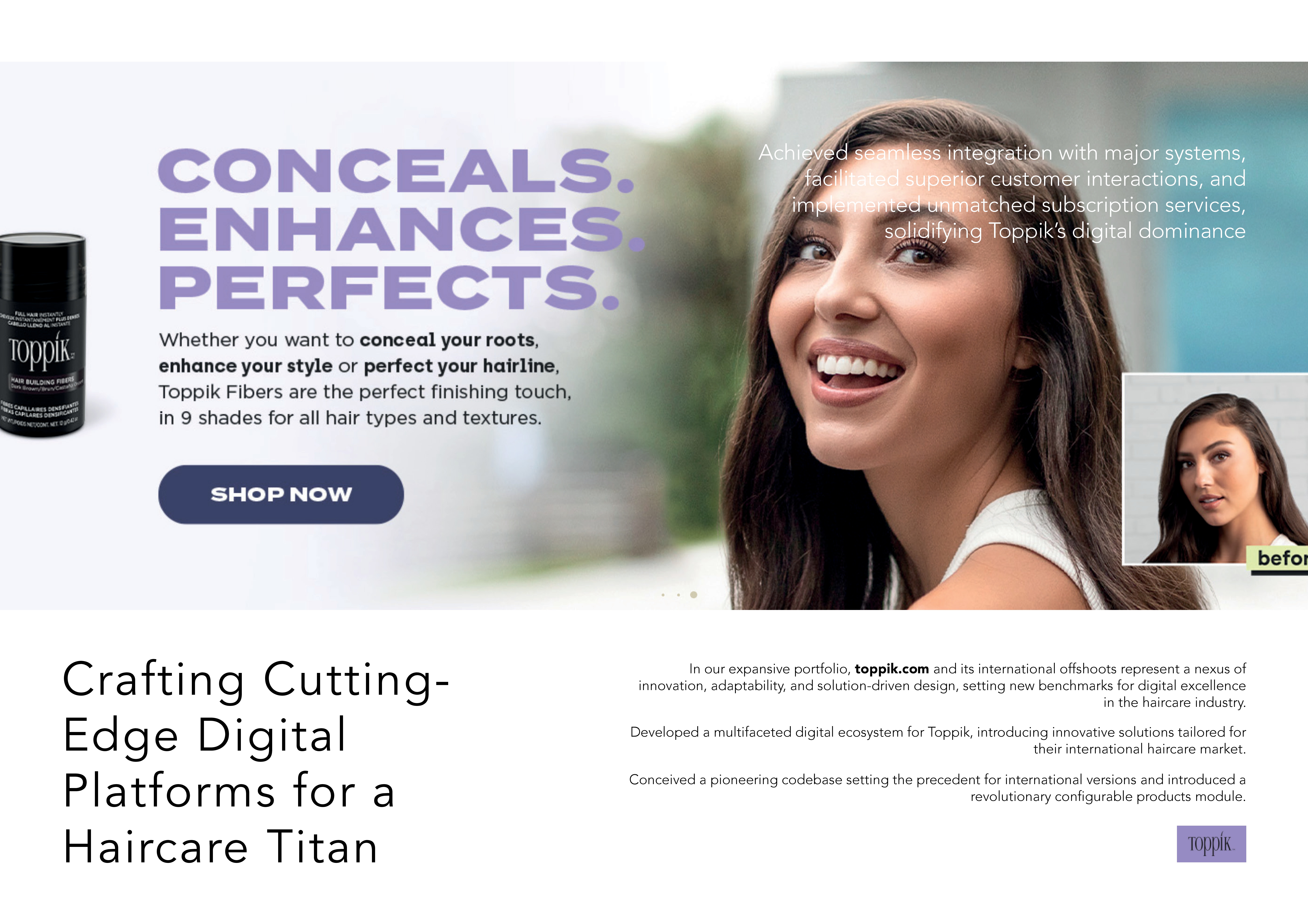 Crafting Cutting-Edge Digital Platforms for a Haircare Titan